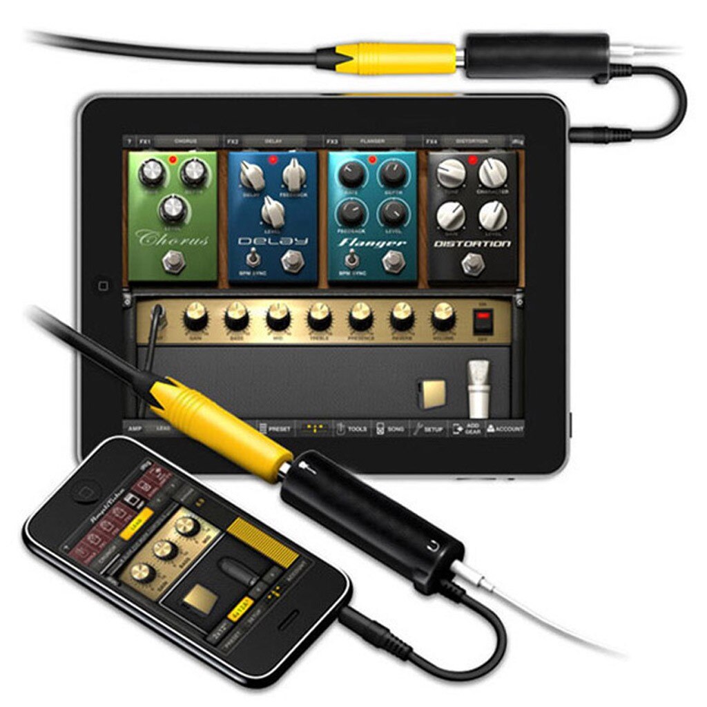 Irig 4 Stuks Gitaar Effecten Interface Adapter Converter Link Apparaten Gitaar Interface Converter Vervanging