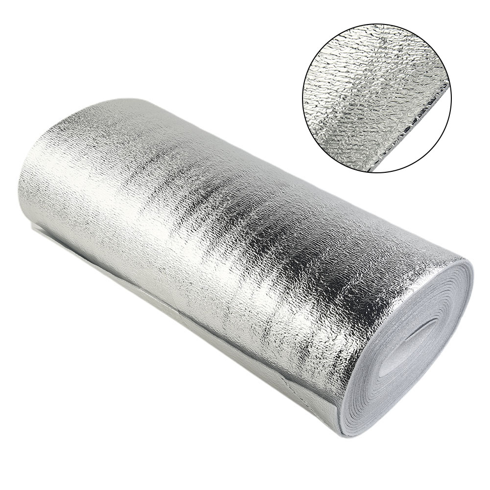 Película reflectante para radiador de pared, lámina de aluminio, aislamiento térmico, decoración del hogar, 5/10m