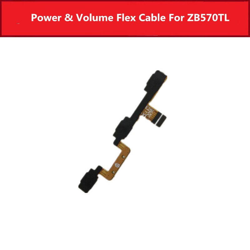 Volume & no cabo flexível de alimentação para asus zenfone 4 max zc550tl zc550kl zc550kl zb570tl x018dc botão chave lado flex fita: ZB570TL