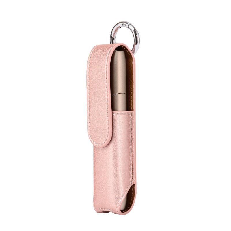 fallen Für IQOS 3 Multi fallen Für IQOS Zigaretten Zubehör Schützen Abdeckung Für IQOS 3,0 Elektronische Zigarette Mini Leder fallen: Rosa Farbe