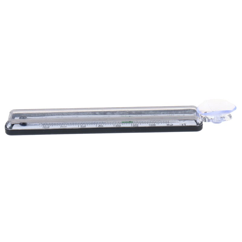 1pcs Glass Meter Aquarium Fish Tank Glass Water Temperature Thermometer With Nice Suction Cup