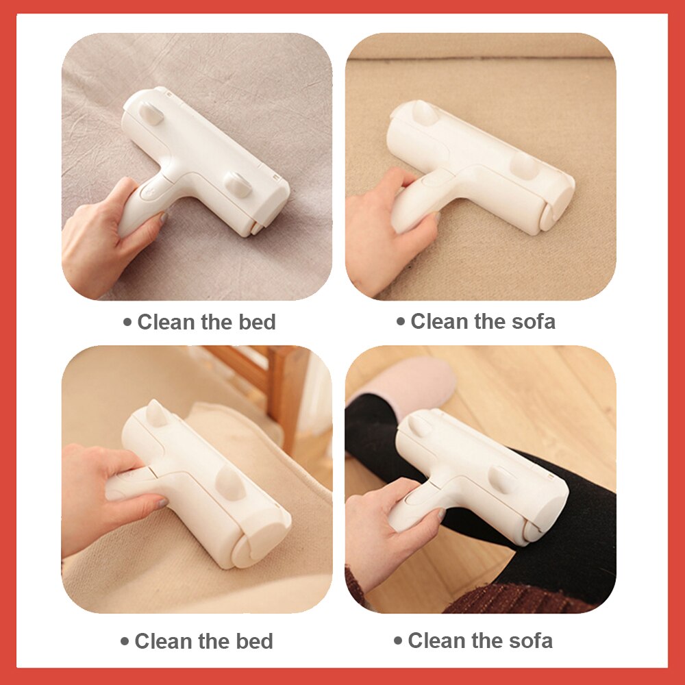 Roller voor het verwijderen van dierenhaar, honden- en kattenhaar, borstel voor het verwijderen van honden- en kattenhaar van meubels, tapijten, kleding en borstel voor het verwijderen van dierenhaar