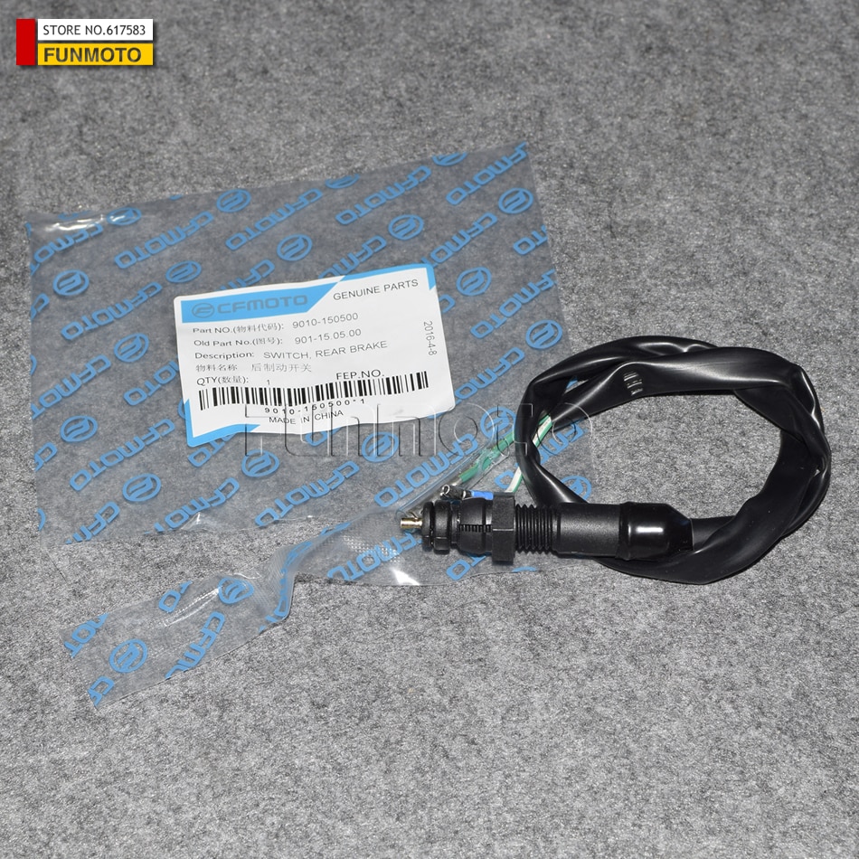 rear brake switch brake cable of CFMOTO CF500 ATV,the parts number is 9010-150500