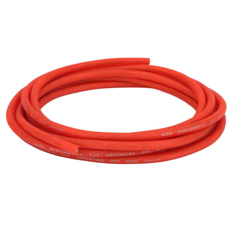 Car Audio Wiring Kit High Temperature Resistance Power Amplifier Installation Kit Flame Retardant for Subwoofer for Speaker