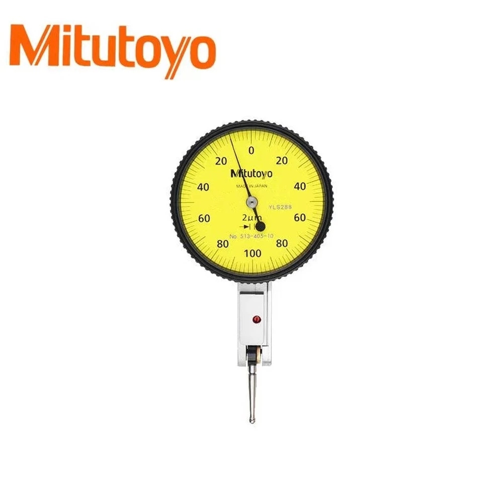 Mitutoyo Dial Indicator Analog Lever Dial Gauge No.513-404 Stable Accuracy 0.01 Range 0-0.8mm Diameter 32mm Measuring Tools