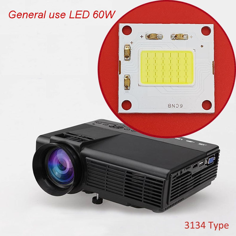 1pcs bridgelux projector lamp 3134 60W 18V 45MIL for micro led projector Rigal replacement update repair CZ-Q5 CZ-Q5W