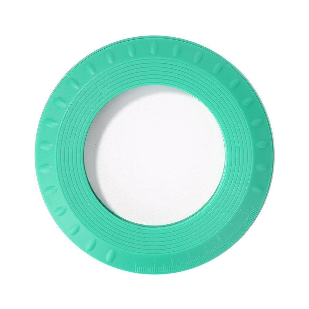 Flexible Circle Drawing Tool Adjustable Measuring Drawing Circular drawing rotatable compass drawing ruler tool: Green