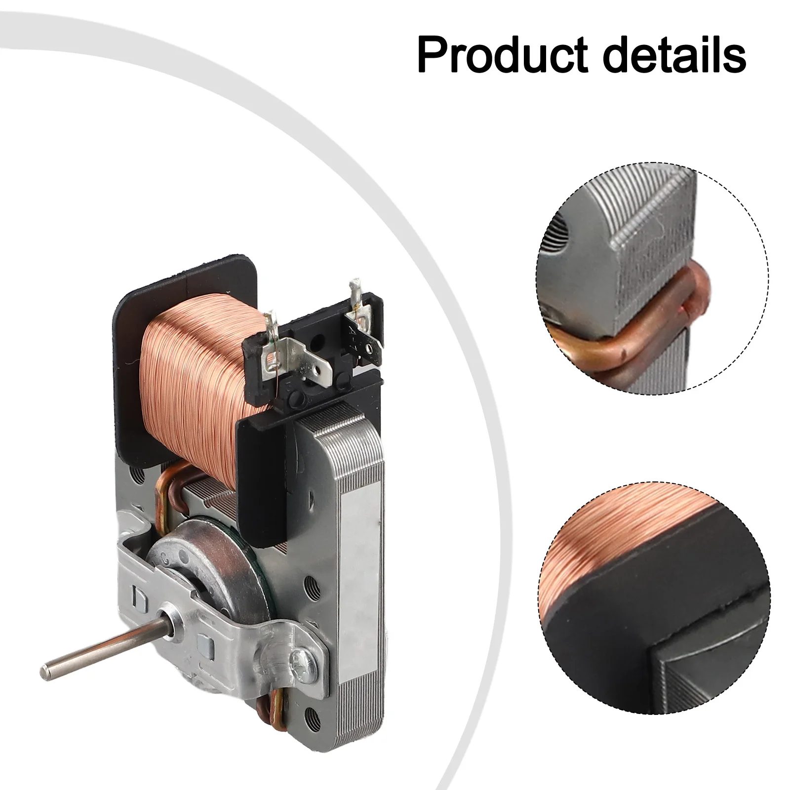 Motor de ventilador de horno microondas, ventilador de refrigeración, Motor para MDT-10CEF 220V 18W, accesorios para electrodomésticos de cocina de 2 pines