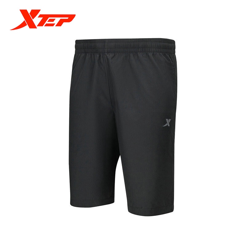 Xtep Men's Spring Sports Shorts Men's Running Shorts Woven Breathable Pants Men's Washed Quick-drying Shorts 879229670088