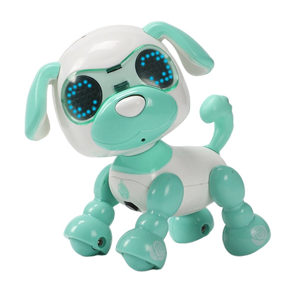 Intelligente Roboter Hund freundlicher Intelligente Haustier Hund Induktion Elektrische Spielzeug Welpen Intelligente Elektronische Haustier: Grün