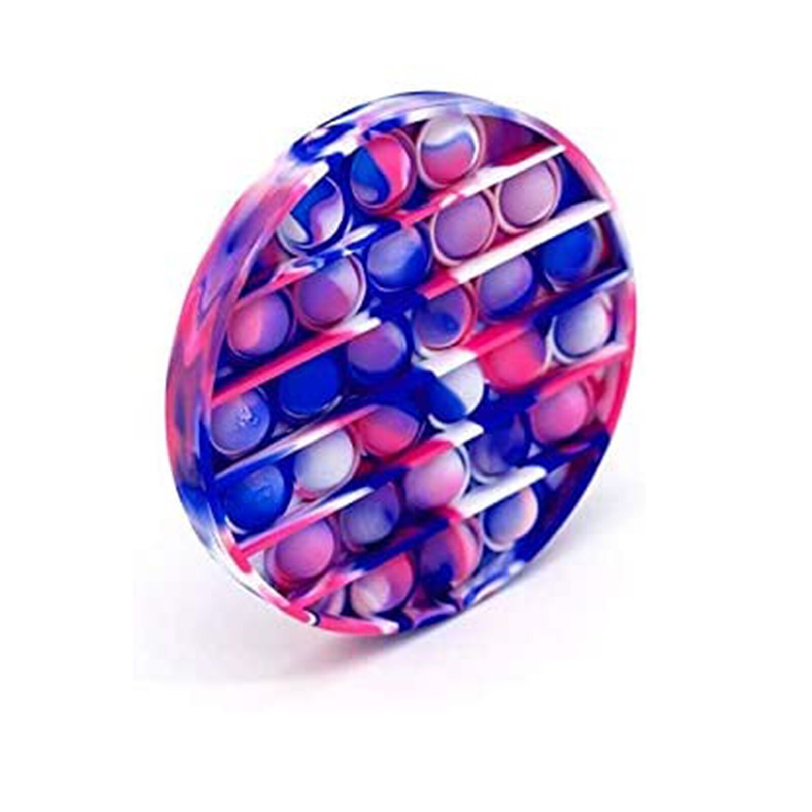 Stress Reliever Toy For Ocd Anxiety Push Bubble Sensory For Pops-it Fidget Toy For Kids Children Adult Stress Relief Toy: D