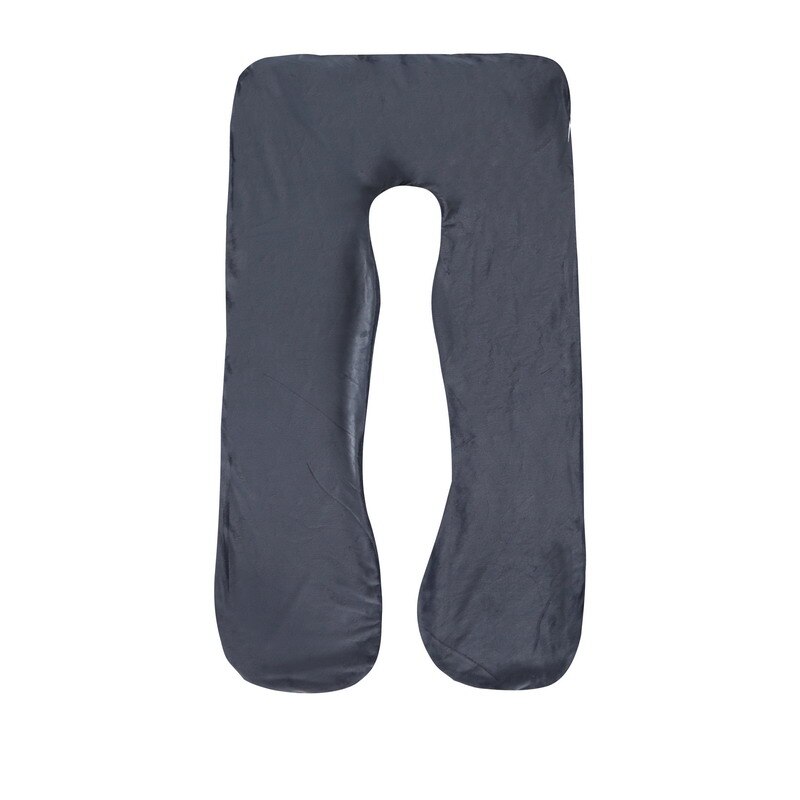 Taie d'oreiller polaire souple pour femmes enceintes, forme en U, lombaire, protection latérale multifonction, housse de coussin pour femmes enceintes: C pillow case