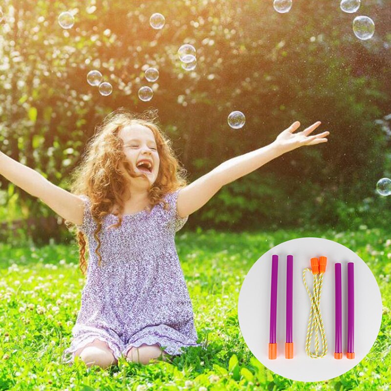 Grote Zeepbel Maker Outdoor Activiteit Grote Bubble Stick Opvouwbare Giant Bubble Stok Outdoor Speelgoed Voor Kinderen Ouder-Kind speelgoed