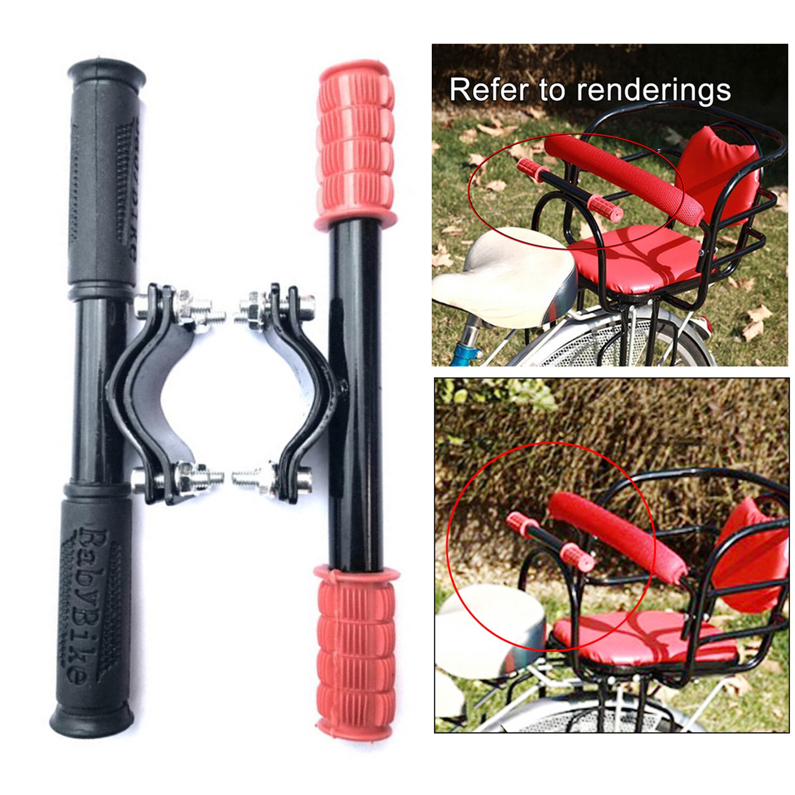 Fiets Kinderzitje Armsteun Mtb Elektrische Fiets Kids Leuning Stuur Arm Rest Staaf Grip