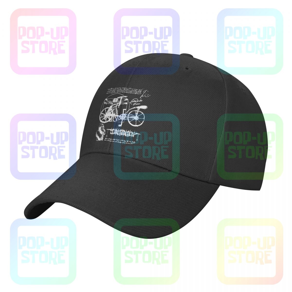 Gorra de béisbol de Leonardo Da Vinci, gorras de conductor de camión, Hipster, ajustable