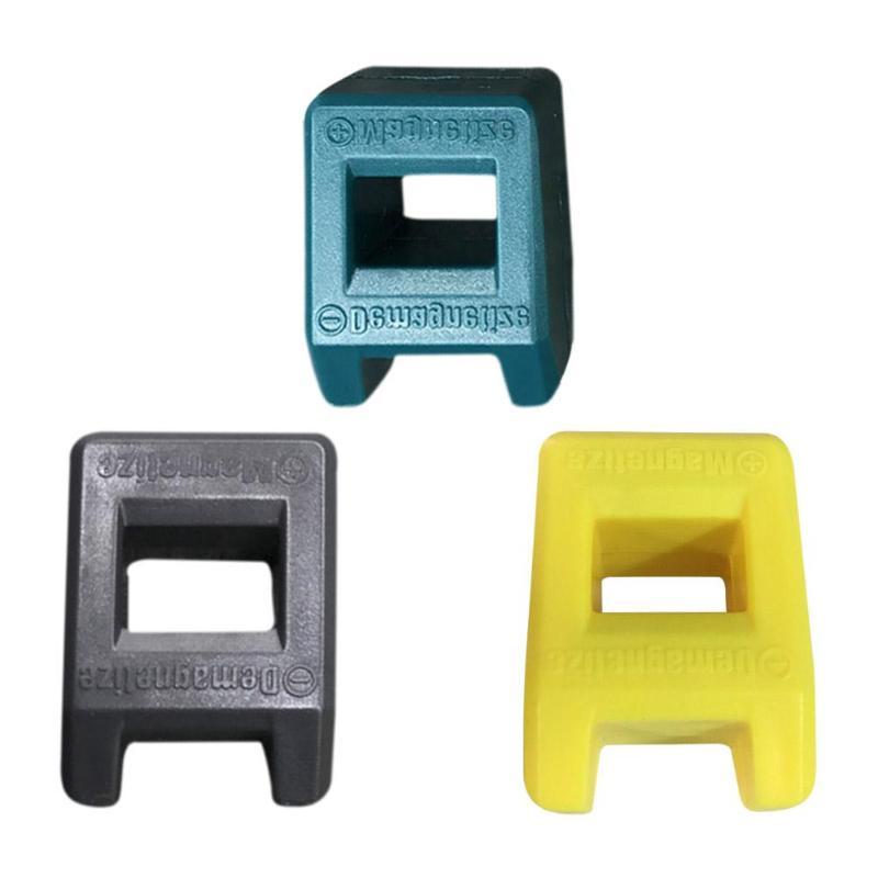 Magnetizador desmagnetizador 2 en 1 magnetizador desmagnetizador herramienta destornillador Banco Bits Gadget práctico controlador magnetizado rápido magnético