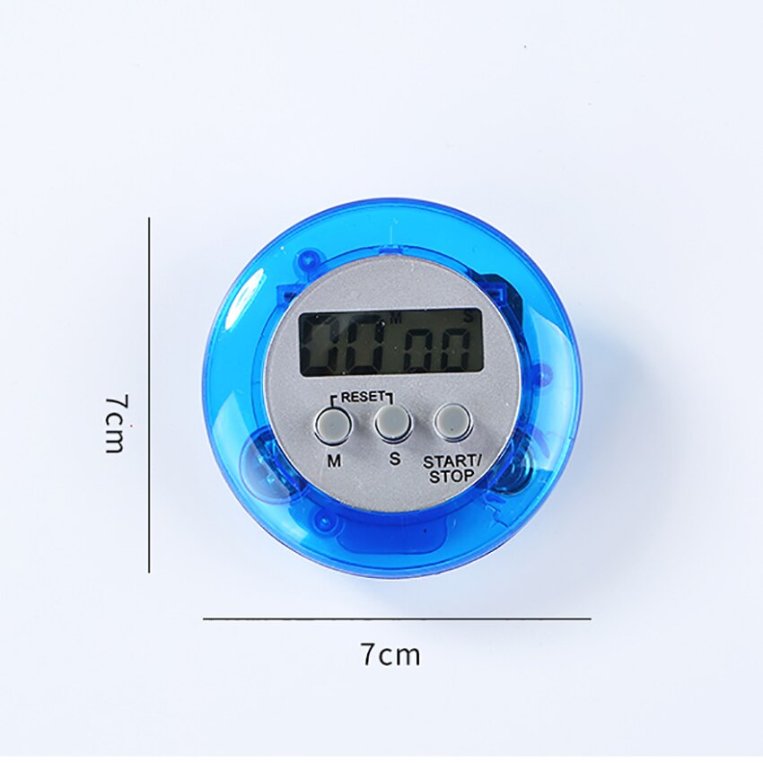 Multi Plastic Kitchen timer Round Electronic Timer Kitchen Countdown Alarm Clock Kitchen Timer