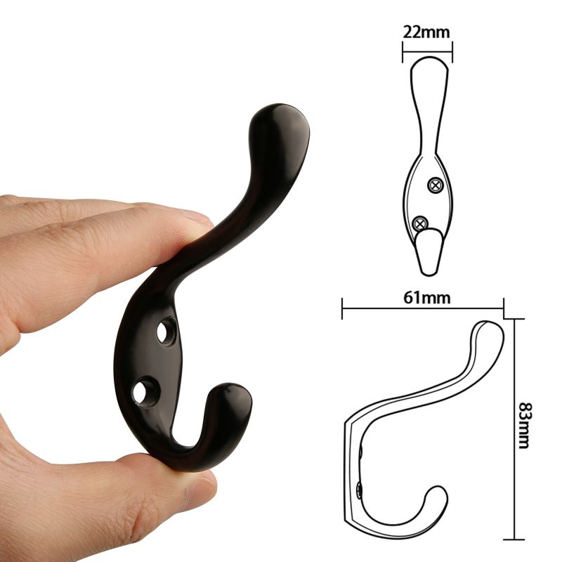 1pc Mantel Haken Zauberstab Haken Kleidung Gestell Kleid Haken Zink-legierung Möbel Haken Für Heimat Mäntel Hütte KleiderbüGel handtuch Schlüssel