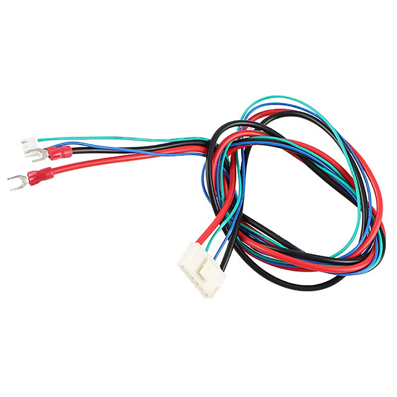 Remplacez la ligne de lit chauffant Anet A6/A8/câble amélioré MK2A /MK2B/MK3 pour le câble de lit chauffant d'imprimante 3D Mendel I3 Anet A8