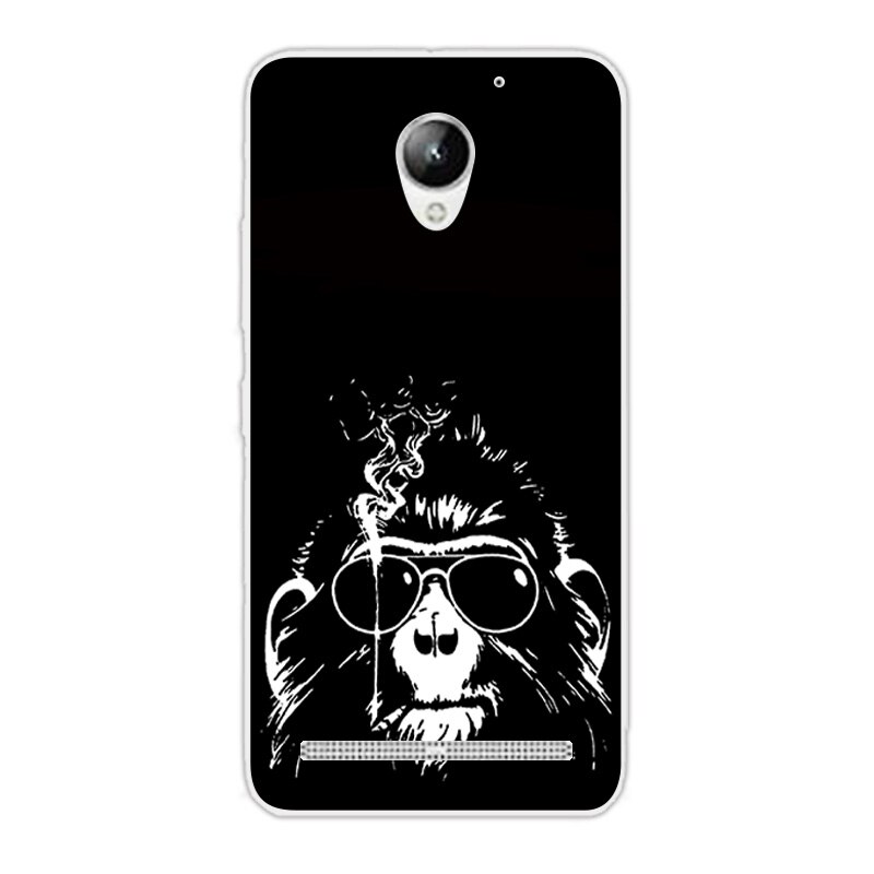 5.0 inch for Lenovo Vibe C2 Soft Silicone Transparent TPU Cases Gloomy Cover for Lenovo Vibe C2 K10A40 Protector For Lenovo C2