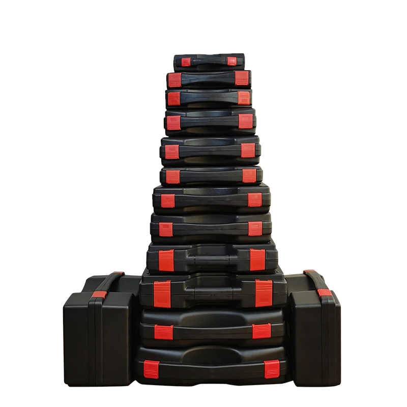 Suitcase Tool Box With Spong Complete Toolbox Cases Portable Plastic Tool Case Safety Equipment Instrument Case