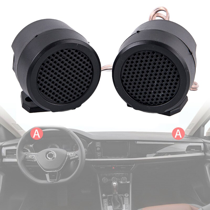 Audiopipe XTC-3300 500W Car Stereo Super Tweeters (Pair) With Built-in Crossover