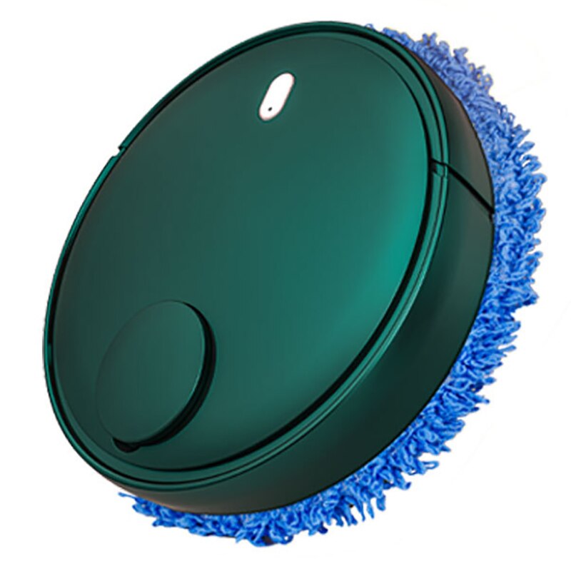 RS6 Robot Vacuum Cleaner Automatic Mopping Floor Sweeper Dust Cleaner Household Mopping Sweeping Machine: Dark Green