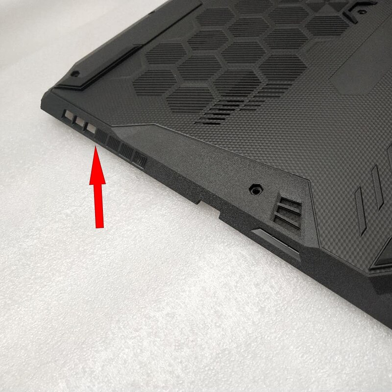 Obudowa komputera dla ASUS FA506 FX506 FA506U FX506U laptop górna pokrywa ekranu powrót shell rama podparcie dłoni dolna obudowa shell: D1 with hole