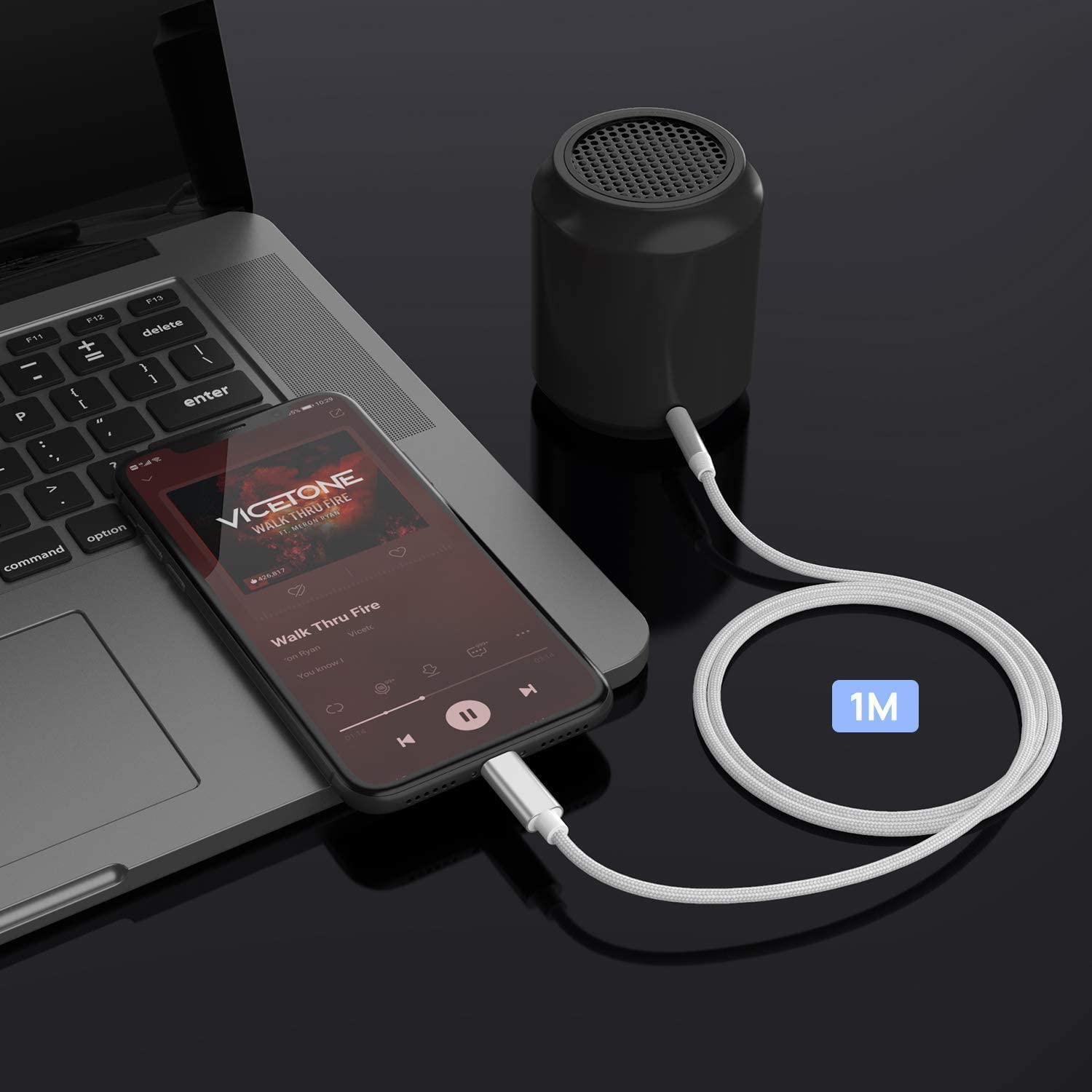 Auto Aux Kabel Audio Cord Voor Iphone 12 11 Pro X Xs Max Xr 7 8 Plus Converter 3.5Mm jack Headphone Adapter Aux Kabels Lijn