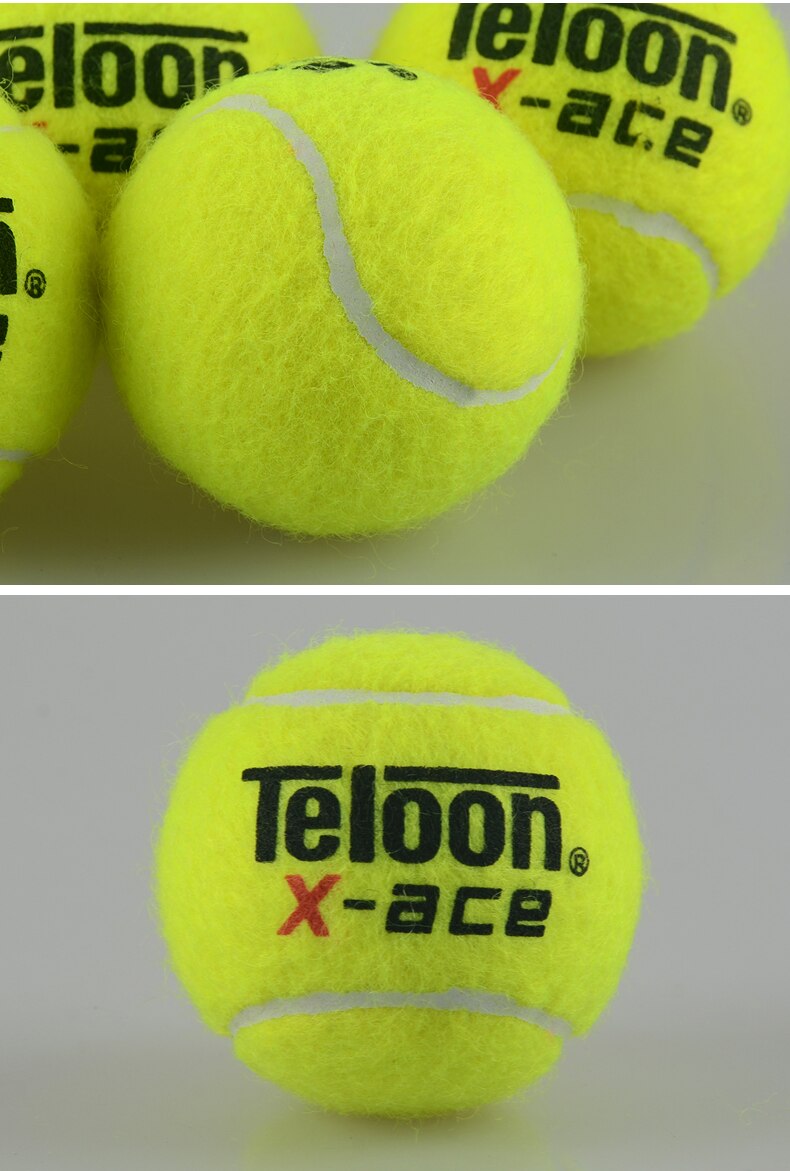 4 Pcs Training Tennis Adult Youth Training Game Tennis Rubber Suitable for Beginner School Club: Game