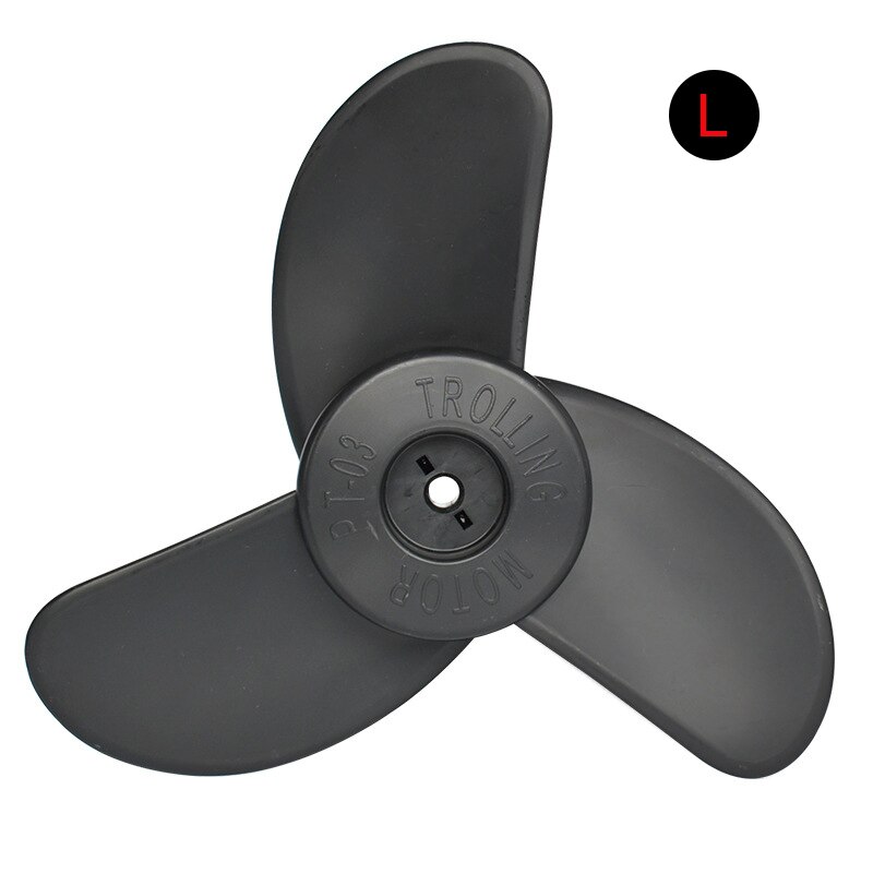 Motor Boot Propellers Elektrische Motor Buitenboordmotor Elektrische Trolling Motor Buitenboordmotor Propeller ASD88: L 3Vanes