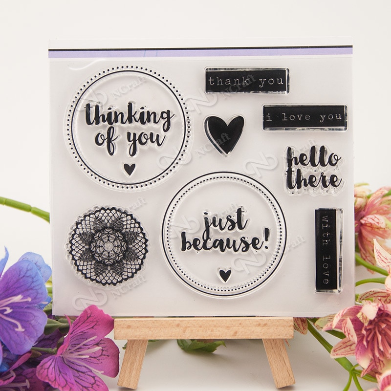 Ncraft Clear Stamps N1280 Plakboek Craft Clear Stempel Scrapbooking