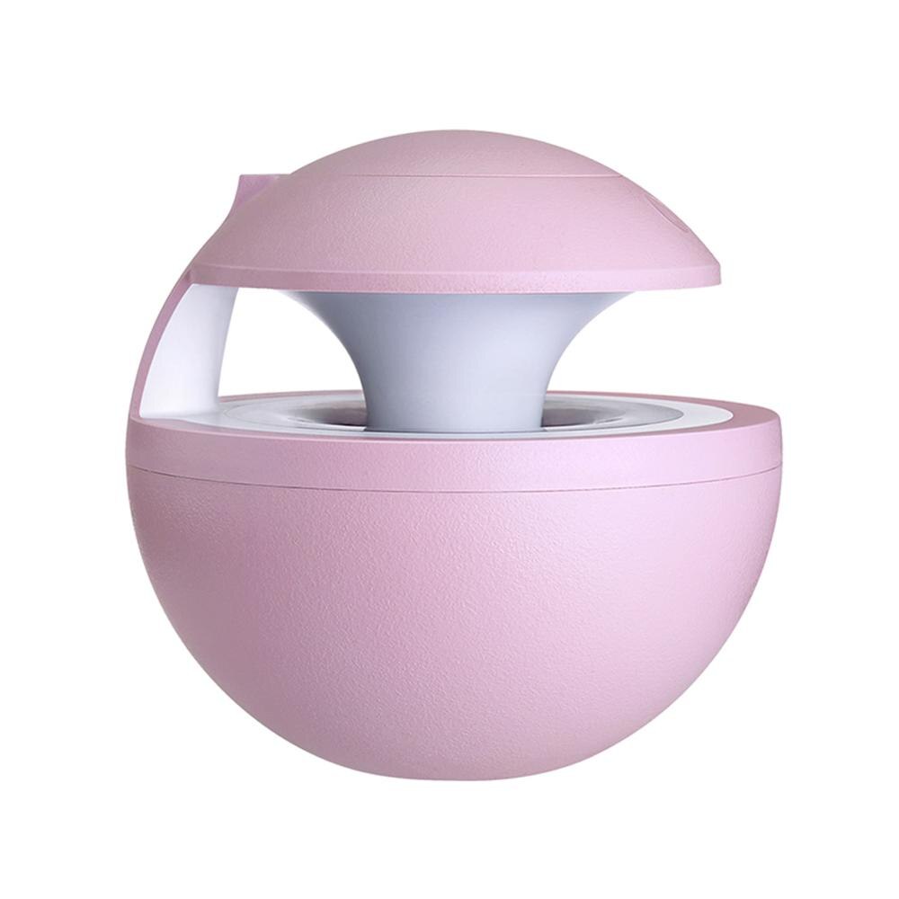 400ML Ultrasonic Air Humidifier Home Car Aroma Light Shimmer Projection Backlight 6in1 USB LED Humidifier Air Diffuser Purifier: Pink