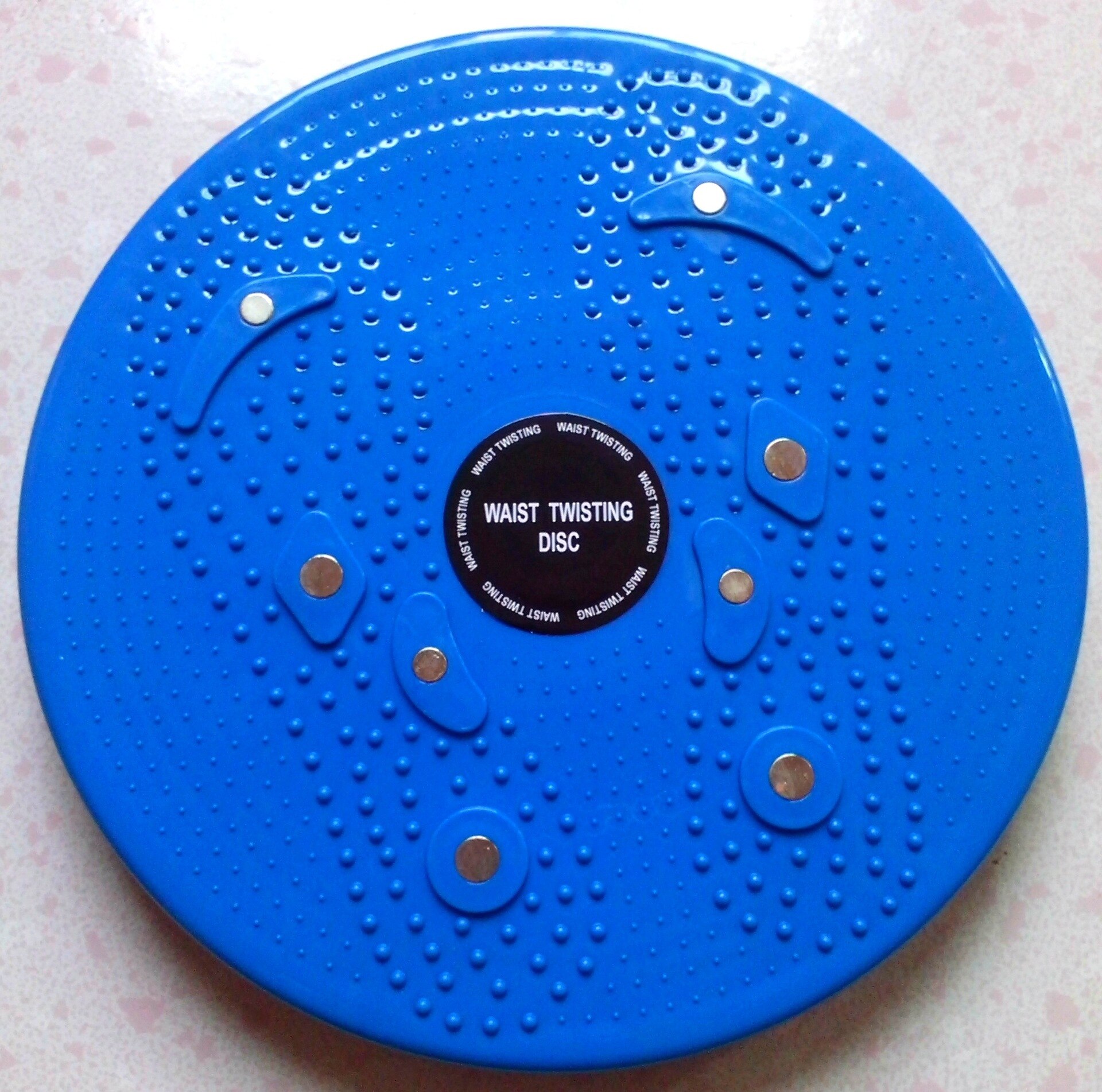 Twist Board Fitness Balance Waist Twisting Disc Balance Board Physical Women Body Slimming Twister Exercise Equipment: Blue