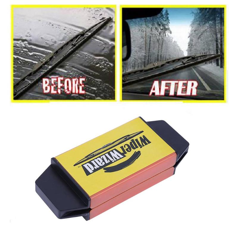 Car Windshield Wiper Wizard Blade Restorer with 5pcs Wizard Wipes Wiper Cleaning Brush Van Windscreen Cleaner Auto Repair Tools