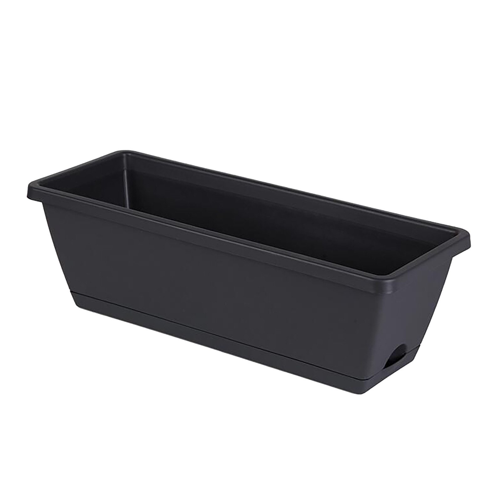 2021top Vegetable Planting Pot Plastic Flower Pot Balcony Vegetable Planting Trough Garden Accessories Детский Горшок: BK