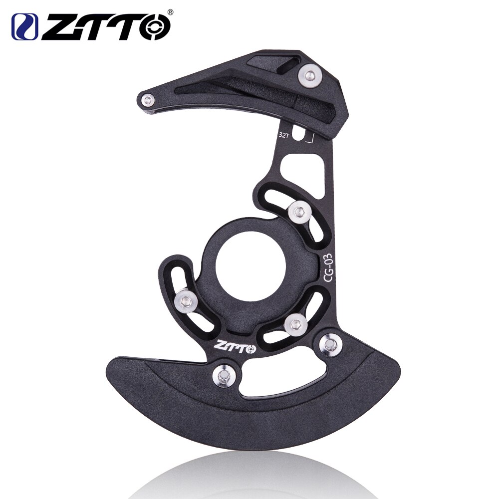 Ztto / jagter mountainbike single disc chain guide dh soft tail chain chain guard 32t-38t frame guardchain guidemountain bike
