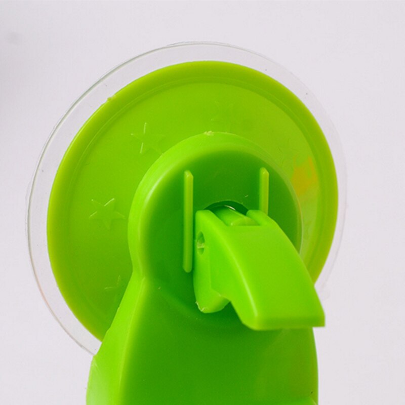 Bad Sitz Chuck Halter Dusche Feste Halterung Sucker Kunststoff Leistungsstarke Saug Duschen Köpfe Halter Bad Zubehör: 05 green