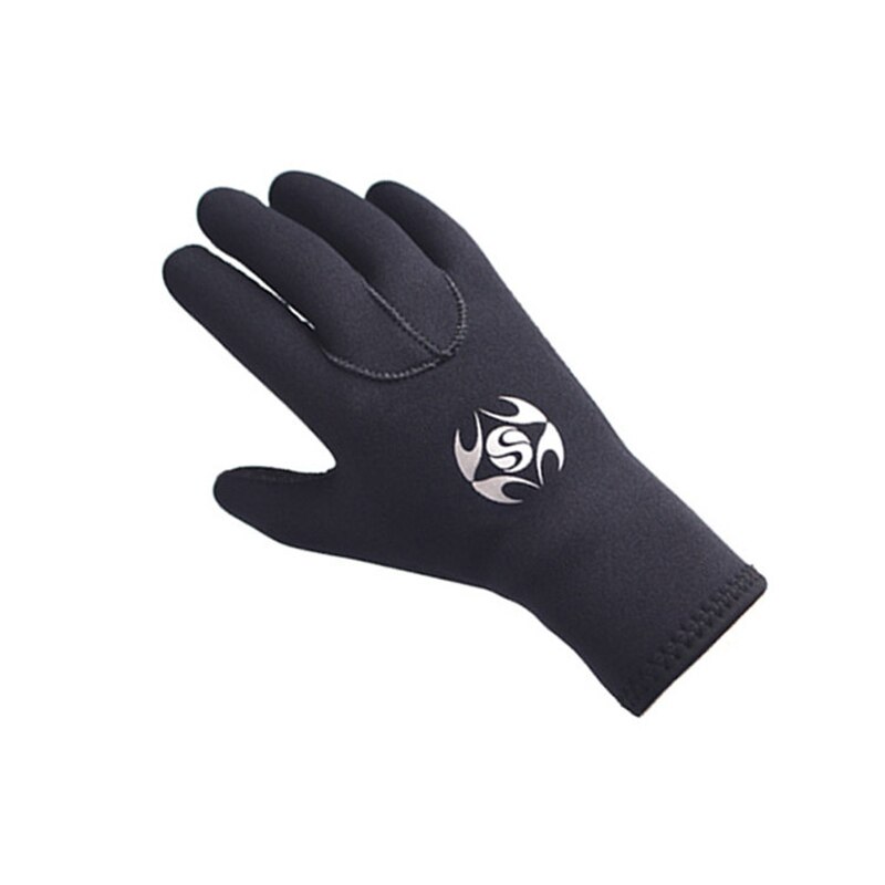 Guantes negros de neopreno de 3MM que mantienen el calor, antideslizantes para mujer/hombre, para nadar, navegar, navegar, surfear, snorkel, guantes de agua