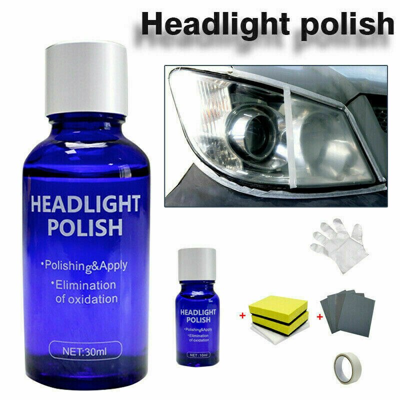 10ML/30ML Auto Scheinwerfer Flüssigkeit Reparatur Mittel Keramik Mantel Super Hydrophoben Glas Polieren Beschichtung Flüssigkeit Reparatur Werkzeug