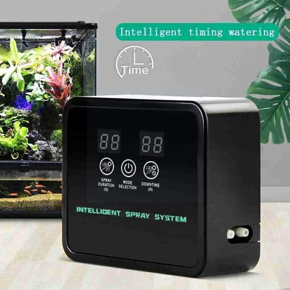 Nebulizador inteligente para reptiles, terrarios, humidificador, sistema electrónico automático, Kit de rociador con temporizador de pulverización, D8r4