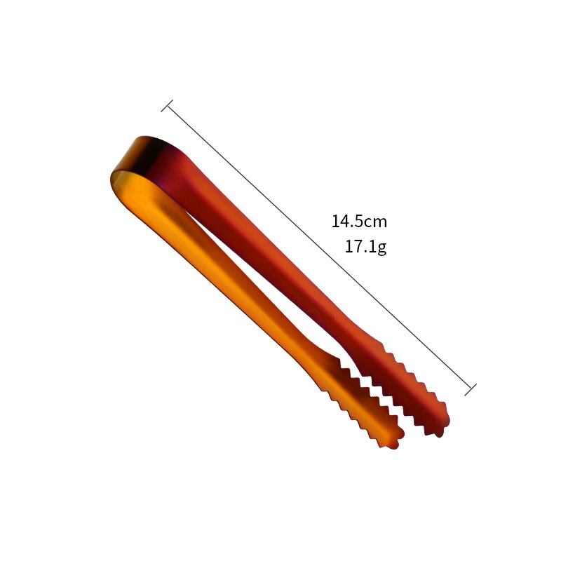1Pc Fleisch Zangen Edelstahl Brot Clip Gold Geschirr Multi-funktion Eis Salat Tong Lebensmittel Server BBQ Grill Party Zubehör: Regenbogen Nein.3 / 10Stck