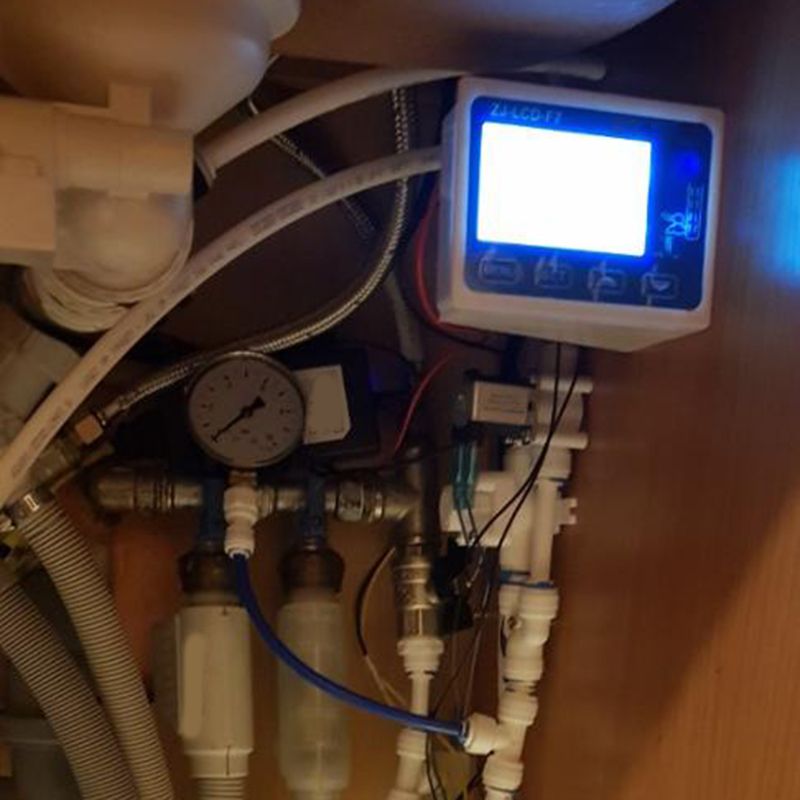 Zj-Lcd-F7 Flow Sensor Meter Digital Display Filter Controller Lcd for Ro Water Machine Filter