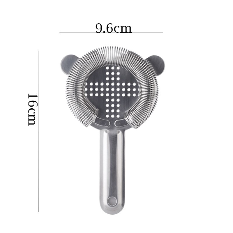 DEOUNY-colador de cóctel para Barman, Accesorios para coctelera, barra de mezcla de alambre de hielo, herramientas de barra de acero inoxidable útiles calientes para Barman