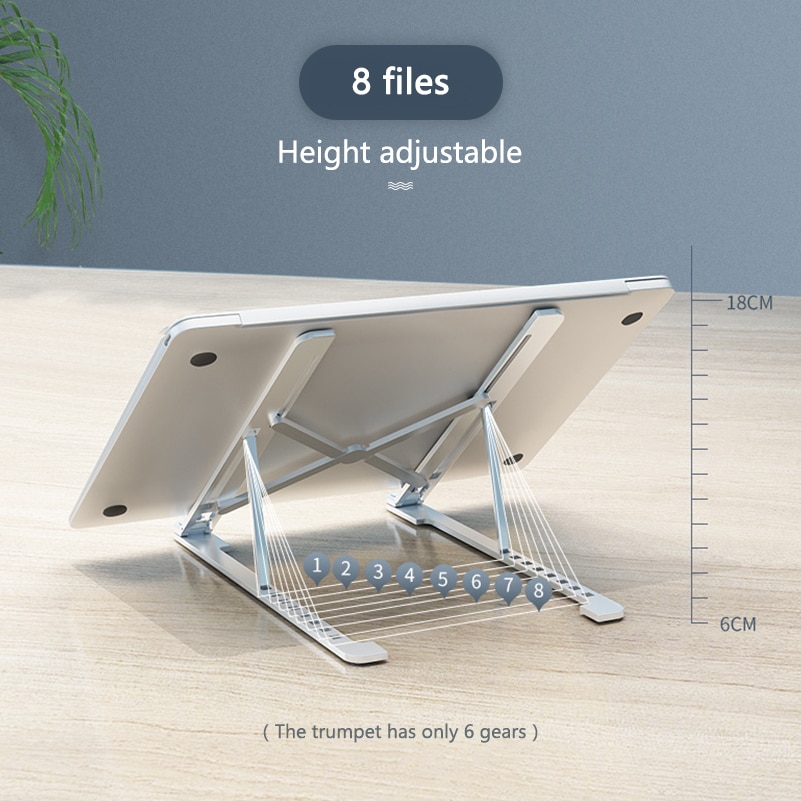 Factory Direct Portable Laptop Stand Holder For Macbook Pro Adjustable Suporte Notebook Stand Laptop Stand For Bed
