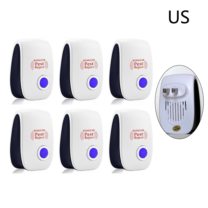 Ultrasonic Pest Repeller 6 Pack Newest Upgraded Ultrasonic Pest Repellent R9JC