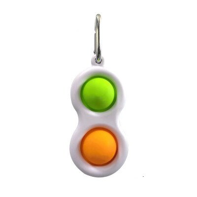 Simple Dimple Fidget Spinner Toys Anti Stress Relief Brain Toy Hand Fidget Toys For Kids Adults Early Educational Autism: 2-Regular