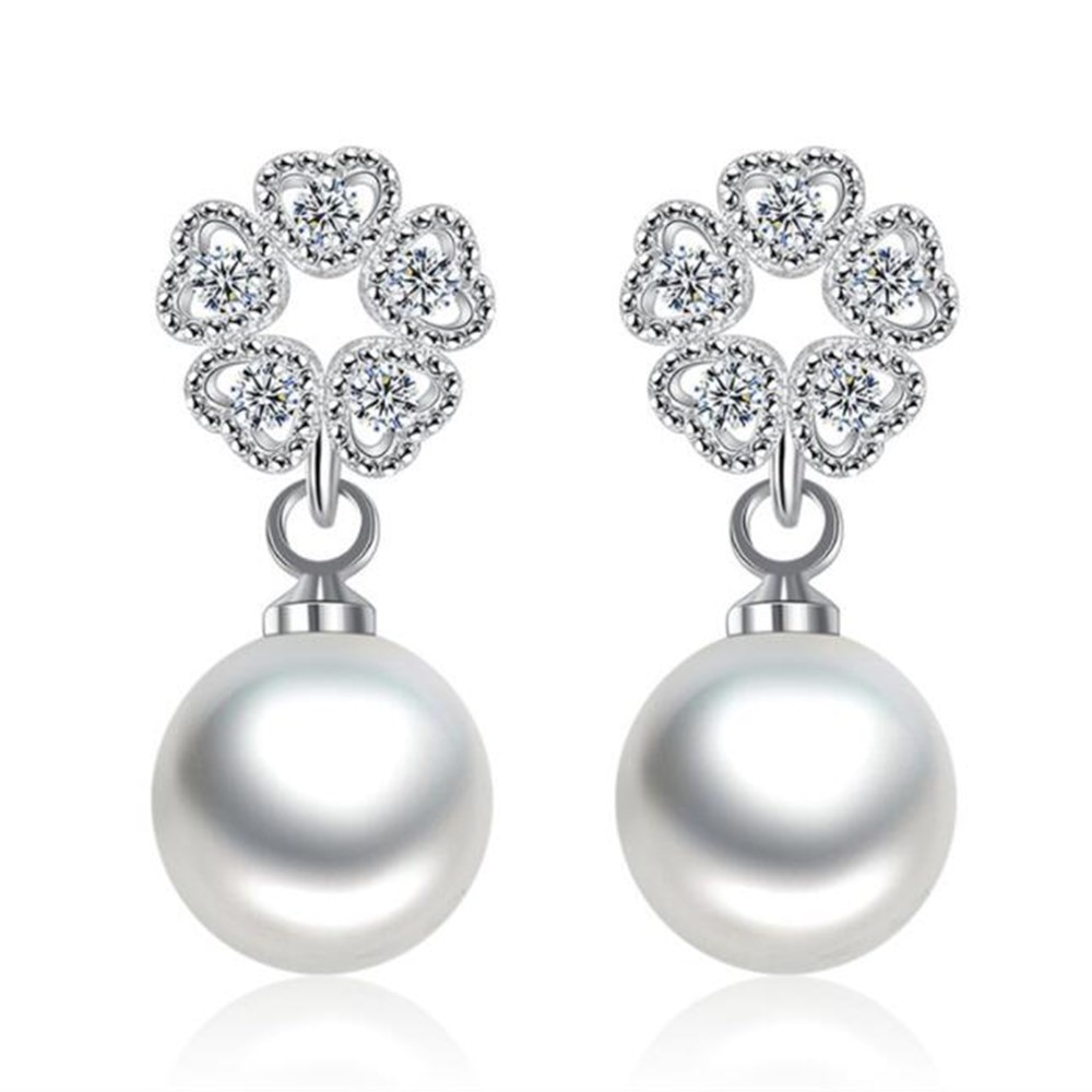 925 Sterling Zilveren Oorbellen - Retro Bloemen Hol Lang Tassel - Dames Jubileum Sieraden