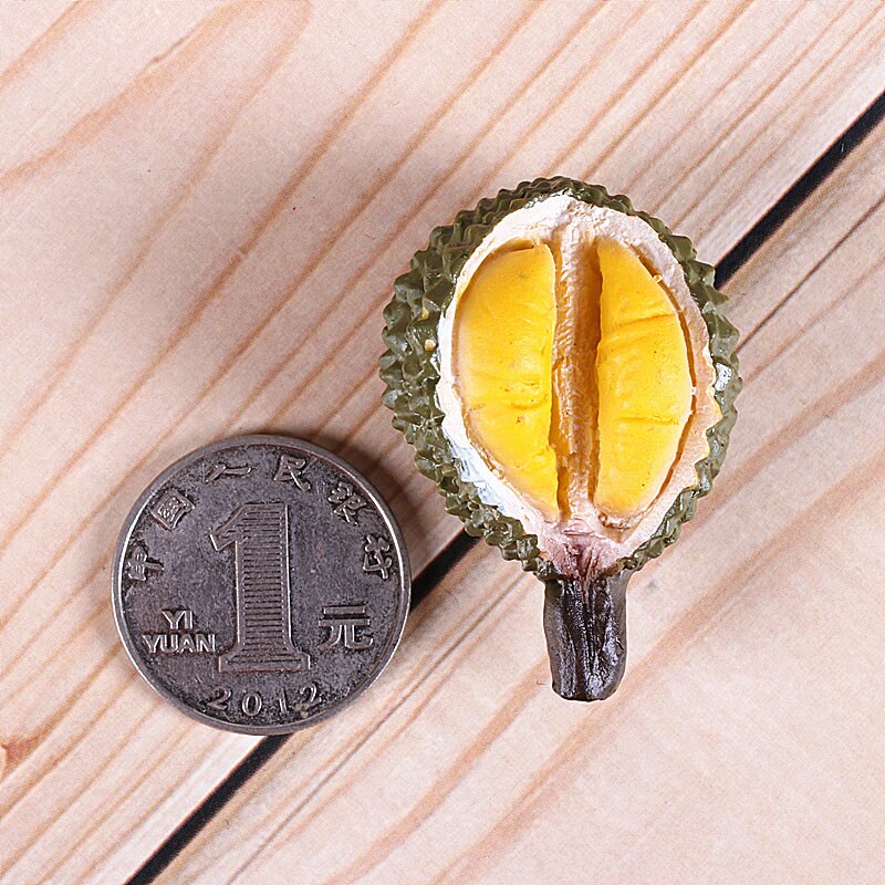Bionische voedsel koelkast magnetische pasta melk pan ei brood tomaat koelkast plakken bericht stok magneet knop home decoratie: durian