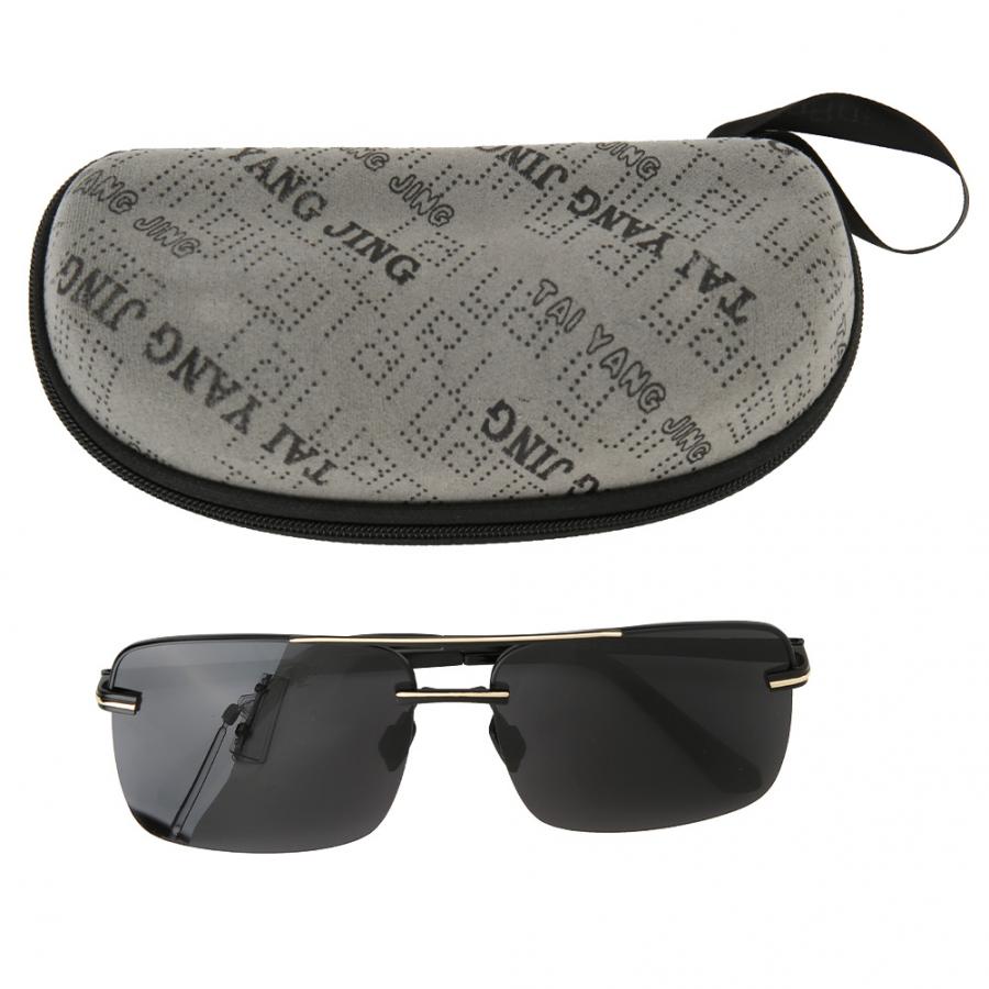 Turbriller herre polariserte solbriller halvramme briller nattsyn solbriller  a628 til campingtilbehør